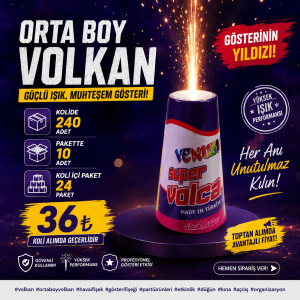 Nikah Giriş Orta Boy Volkan Venüs Konik 667